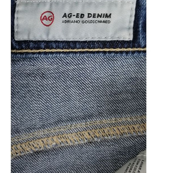 Adriano Goldschmied Byrn Ex Boyfriend Off Jean Distressed Short 24 - Picture 6 of 7